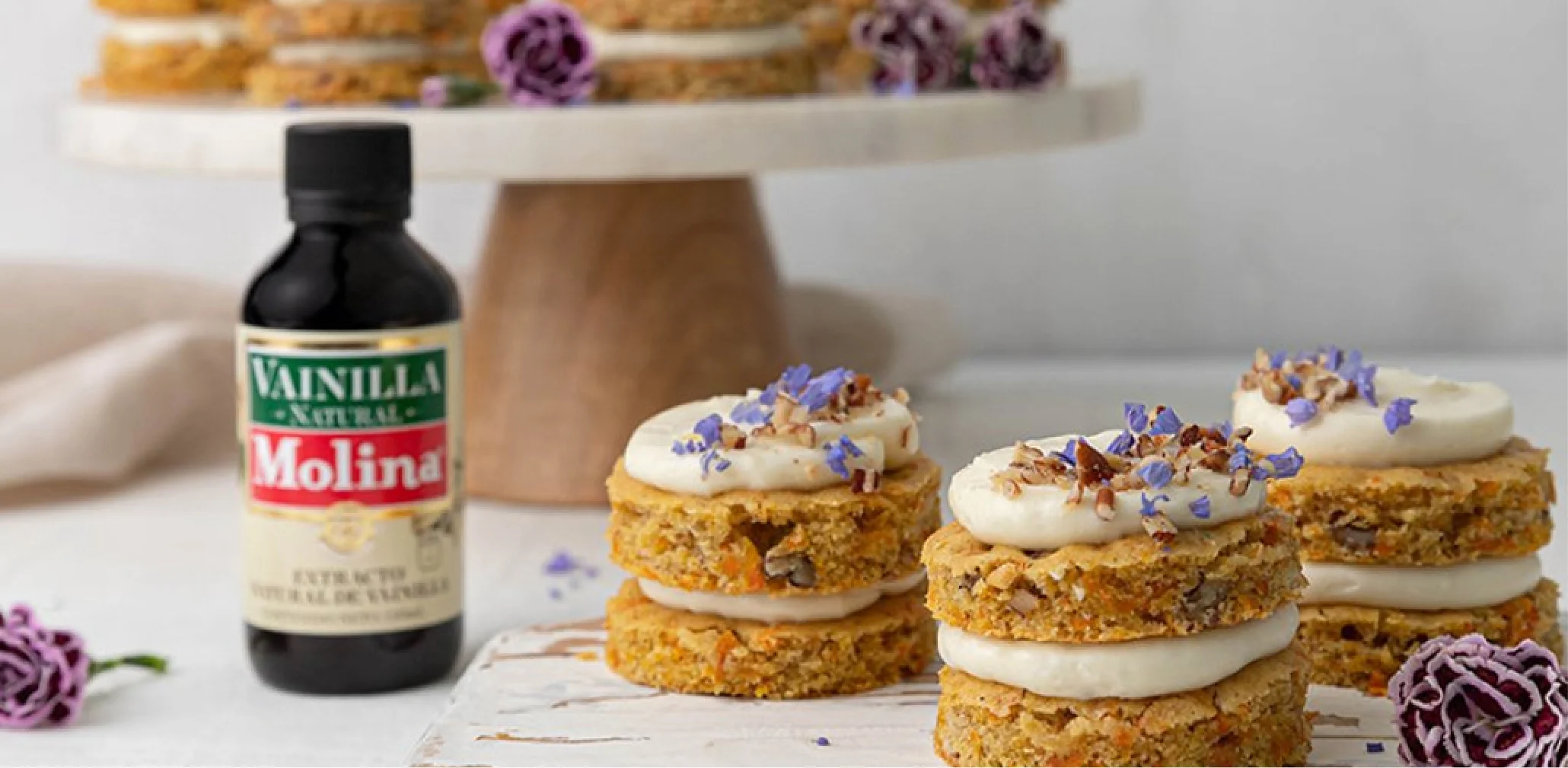 Pastelitos de zanahoria